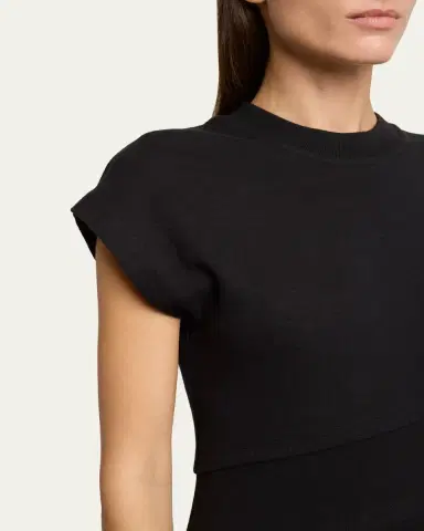 Proenza Schouler Hilma Cap-Sleeve Column Dress | Thumbnail 5 Proenza Schouler Hilma Cap-Sleeve Column Dress | Thumbnail 5