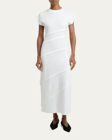 Proenza Schouler Hilma Cap-Sleeve Column Dress | Thumbnail 7 Proenza Schouler Hilma Cap-Sleeve Column Dress | Thumbnail 7