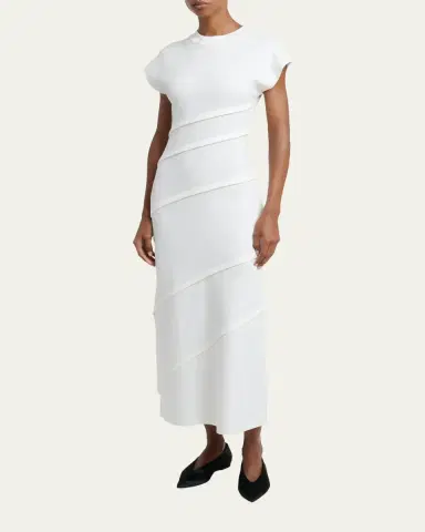 Proenza Schouler Hilma Cap-Sleeve Column Dress | Thumbnail 9 Proenza Schouler Hilma Cap-Sleeve Column Dress | Thumbnail 9