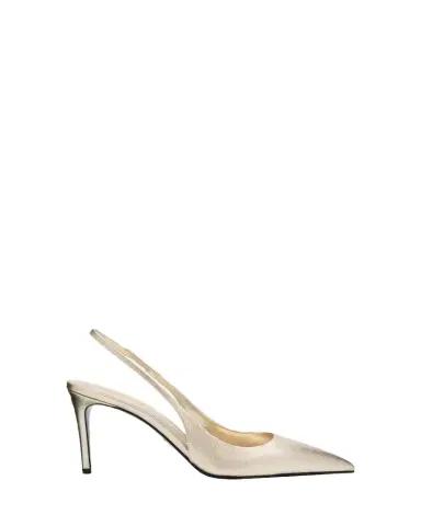 Prada 85mm Vernice Saffiano Leather Slingback Pumps | Thumbnail 1 Prada 85mm Vernice Saffiano Leather Slingback Pumps | Thumbnail 1