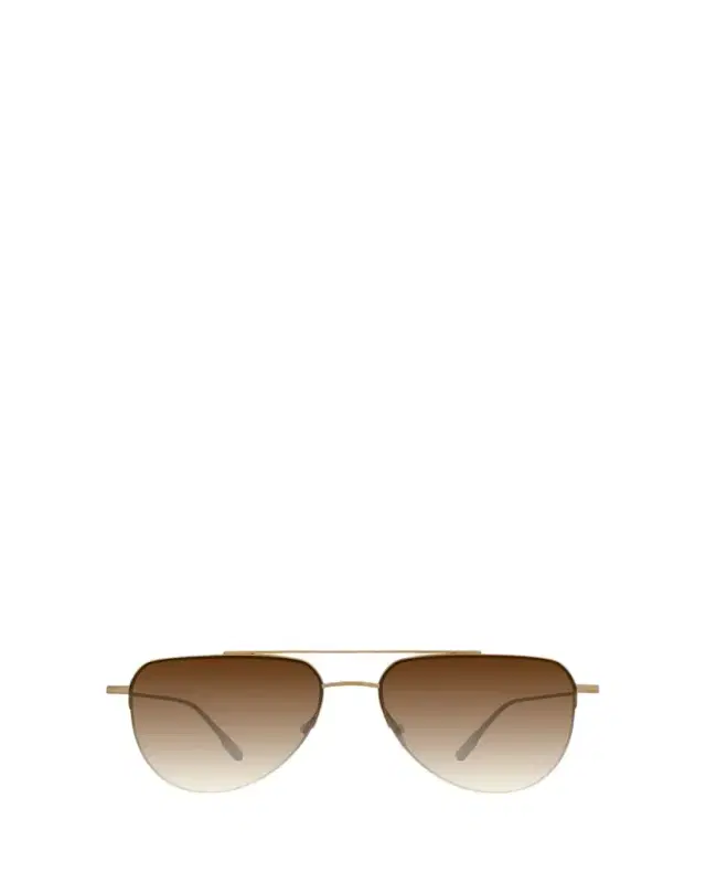 Barton Perreira McNair 55mm Titanium Aviator Sunglasses