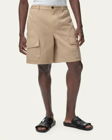 Loewe x Paula's Ibiza Men's Washed Cotton Cargo Shorts | Thumbnail 4 Loewe x Paula's Ibiza Men's Washed Cotton Cargo Shorts | Thumbnail 4