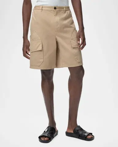 Loewe x Paula's Ibiza Men's Washed Cotton Cargo Shorts | Thumbnail 8 Loewe x Paula's Ibiza Men's Washed Cotton Cargo Shorts | Thumbnail 8