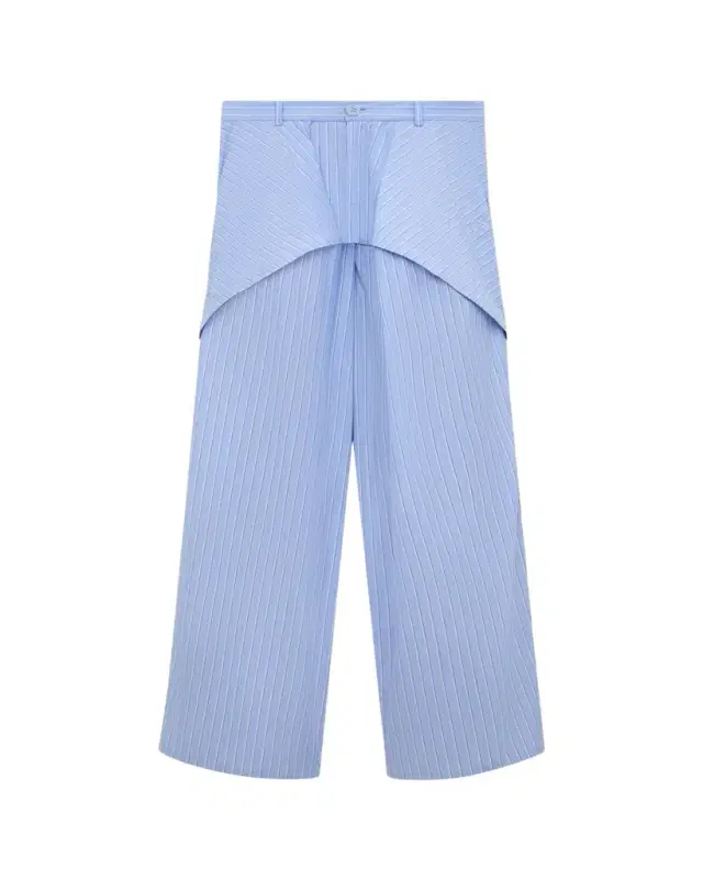 x Paula's Ibiza Striped Cotton Yoked Wide-Leg Trousers
