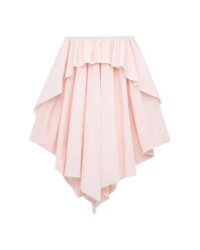 Loewe x Paula's Ibiza Layered Ruffle Cotton Midi Skirt