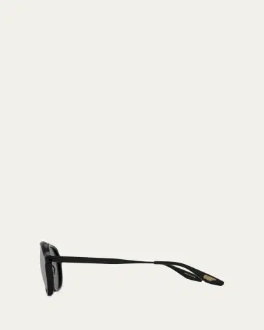 BARTON PERREIRA 007 Vedretta Acetate Aviator Sunglasses | Thumbnail 3