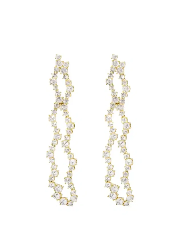 Bowie Statement Earrings, Gold