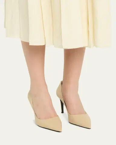 Prada 85mm Vernice Saffiano Leather Pumps | Thumbnail 2 Prada 85mm Vernice Saffiano Leather Pumps | Thumbnail 2