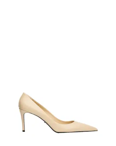 Prada 85mm Vernice Saffiano Leather Pumps | Thumbnail 1 Prada 85mm Vernice Saffiano Leather Pumps | Thumbnail 1