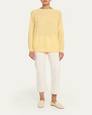 Frame The Cashmere Sunbeam Sweater | Thumbnail 2 Frame The Cashmere Sunbeam Sweater | Thumbnail 2