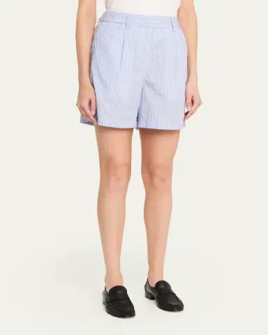 TWP Henry St Shorts in Spaced Shirt Striping | Thumbnail 4 TWP Henry St Shorts in Spaced Shirt Striping | Thumbnail 4
