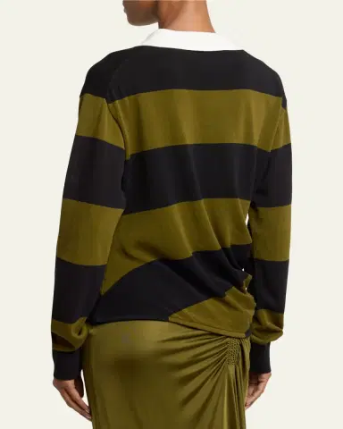 Proenza Schouler Corinna Collared Long-Sleeve Top | Thumbnail 3 Proenza Schouler Corinna Collared Long-Sleeve Top | Thumbnail 3