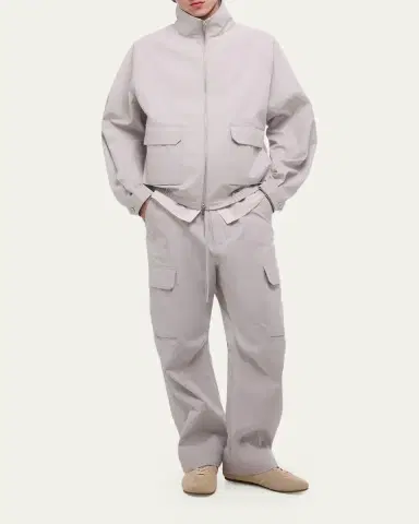 Helmut Lang Men's Utility Cropped Parka Jacket | Thumbnail 2