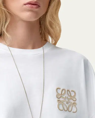 LOEWE x Paula's Ibiza Cotton Boxy Fit Anagram T-Shirt | Thumbnail 5