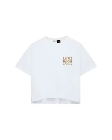 LOEWE x Paula's Ibiza Cotton Boxy Fit Anagram T-Shirt | Thumbnail 1