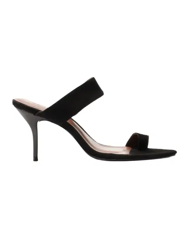 Melina Suede Toe-Strap Stiletto Sandals