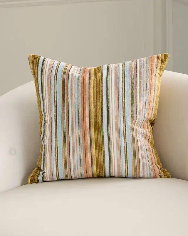 D.V. KAP Home Elevado Striped Pillow