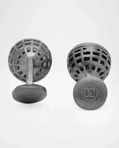 Tateossian Men 's Lapis Globe Cufflinks | Thumbnail 3