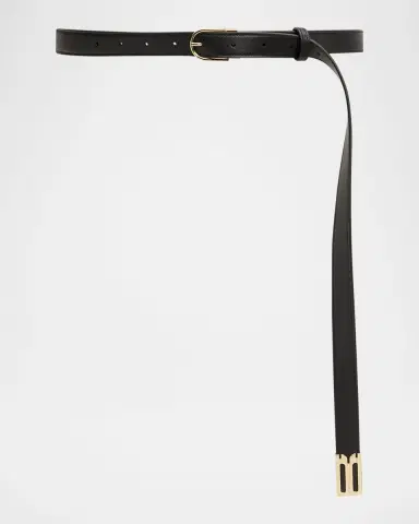 Victoria Beckham Dorian Soft Leather Belt | Thumbnail 3 Victoria Beckham Dorian Soft Leather Belt | Thumbnail 3