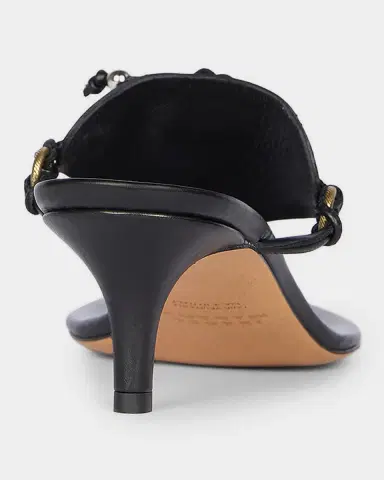 Isabel Marant 60mm Ekyne Leather Thong Sandals | Thumbnail 2