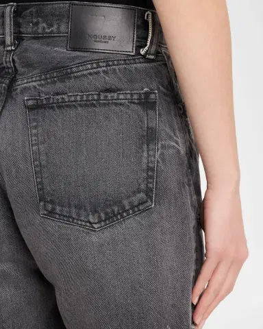 Moussy Vintage Shirley Distressed Denim Shorts | Thumbnail 5