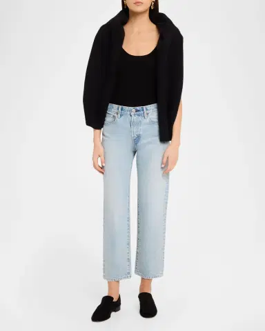Moussy Vintage Elk Cropped Boys Pants | Thumbnail 2