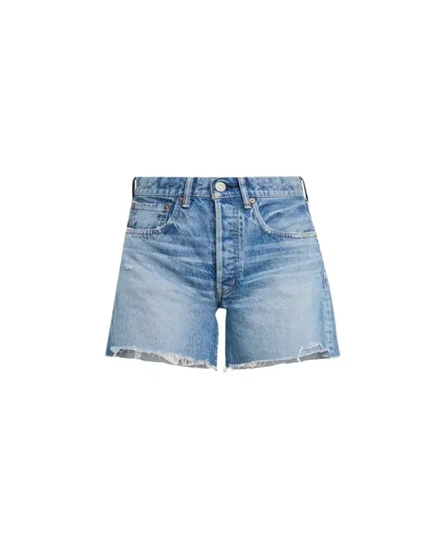 MOUSSY VINTAGE Graterford Long Denim Shorts