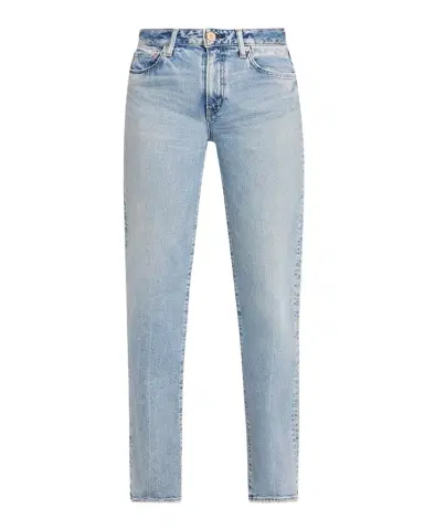 Moussy Vintage Kingston Tailored Straight Mid-Rise Jeans | Thumbnail 1