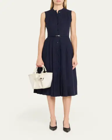Ralph Lauren Collection The Ralph Calfskin-Trim Raffia Mini Tote | Thumbnail 5 Ralph Lauren Collection The Ralph Calfskin-Trim Raffia Mini Tote | Thumbnail 5