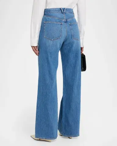 Veronica Beard Taylor Wide-Leg Jeans | Thumbnail 3
