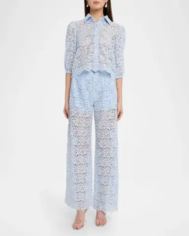 Generation Love Tammy Two-Tone Lace Blouse | Thumbnail 2 Generation Love Tammy Two-Tone Lace Blouse | Thumbnail 2