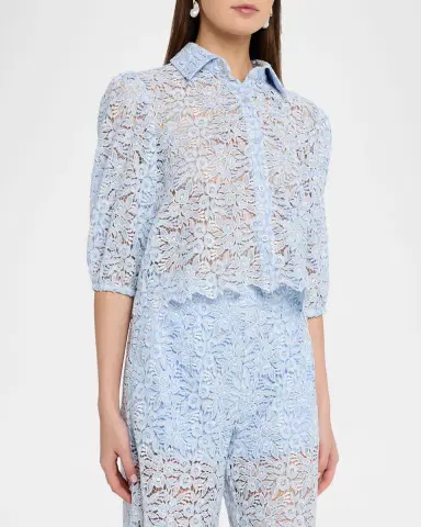 Generation Love Tammy Two-Tone Lace Blouse | Thumbnail 4 Generation Love Tammy Two-Tone Lace Blouse | Thumbnail 4