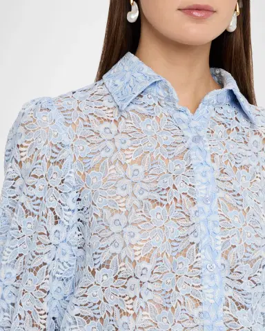 Generation Love Tammy Two-Tone Lace Blouse | Thumbnail 5 Generation Love Tammy Two-Tone Lace Blouse | Thumbnail 5