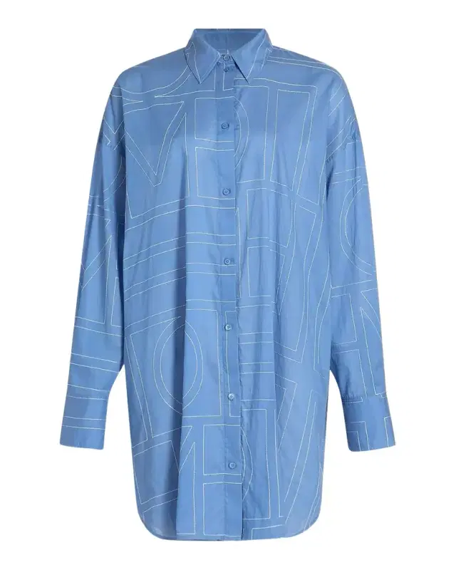 Monogram Long Summer Shirt