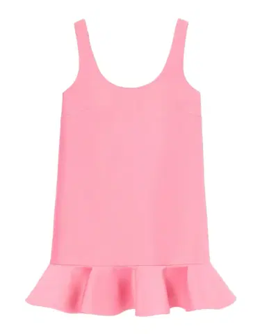 Self-Portrait Taffeta Drop-Waist Mini Dress | Thumbnail 1 Self-Portrait Taffeta Drop-Waist Mini Dress | Thumbnail 1