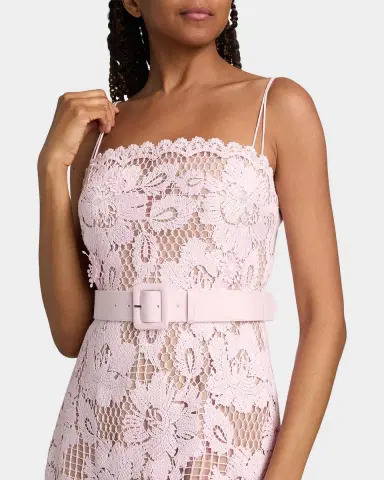 Self-Portrait Crochet Lace Midi Dress | Thumbnail 5 Self-Portrait Crochet Lace Midi Dress | Thumbnail 5
