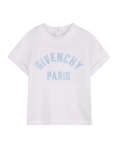 Givenchy Boy's Crewneck Logo-Embroidered Cotton Tee, Size -3 | Thumbnail 1