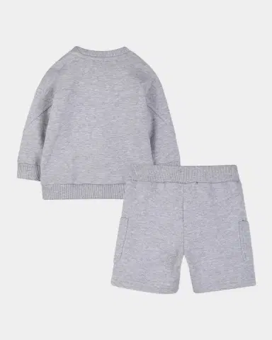 Givenchy Kid 's Logo Pique Sweater & Sweats Set, Size 12M-18M | Thumbnail 2