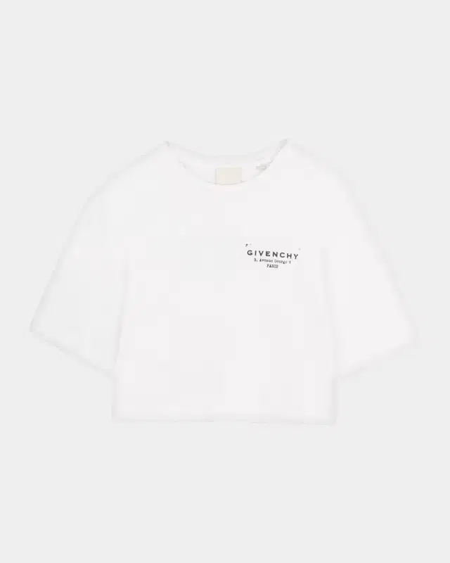 Girl 's Crewneck Logo-Print Cotton T-Shirt, Size 4-6