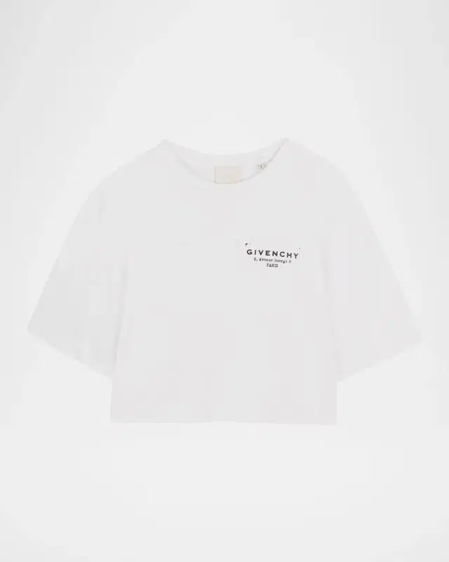 Girl 's Crewneck Logo-Print Cotton T-Shirt, Size 8-