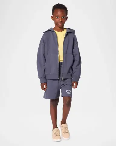 Givenchy Boy 's Stretch Cotton Logo Hoodie, Size 8- | Thumbnail 5