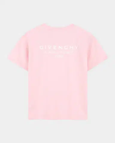 Givenchy Girl 's Crewneck Logo-Print Cotton Tee, Size 8- | Thumbnail 2