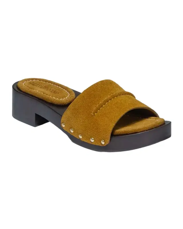 Blyde Leather Clog Mule Sandals