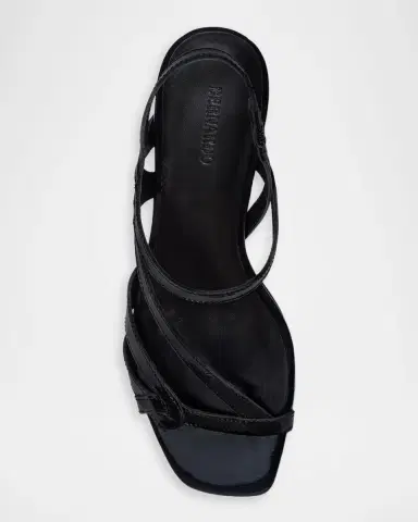Bernardo Gyoda Leather Block-Heel Sandals | Thumbnail 3 Bernardo Gyoda Leather Block-Heel Sandals | Thumbnail 3