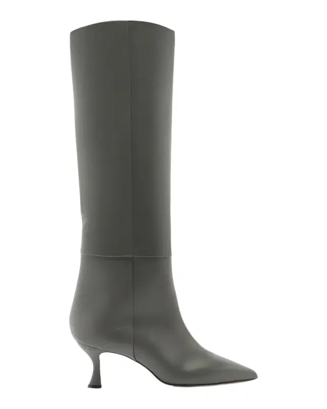 60mm Brena Leather Knee-High Boots