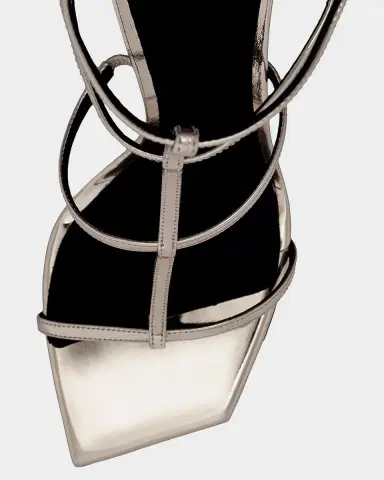 Alexandre Birman 100mm Amanda Metallic Leather Sandals | Thumbnail 3 Alexandre Birman 100mm Amanda Metallic Leather Sandals | Thumbnail 3