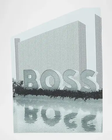 BOSS Boy's Graphic-Print Cotton Jersey Tee, Size 4T | Thumbnail 3