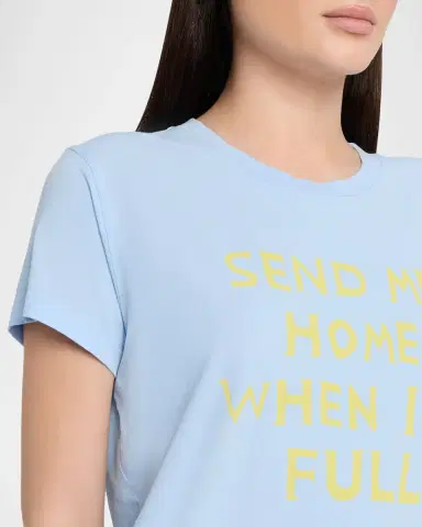 MOTHER Goodie Goodie Short-Sleeve Boxy Cotton Tee | Thumbnail 5