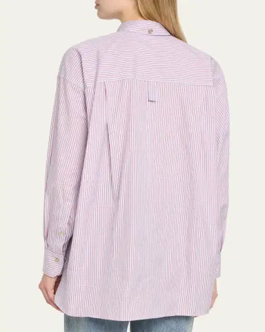 RÙADH The Dune Striped Cotton Button-Down Shirt | Thumbnail 3