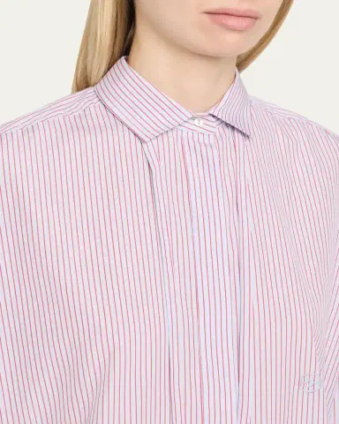 RÙADH The Dune Striped Cotton Button-Down Shirt | Thumbnail 5